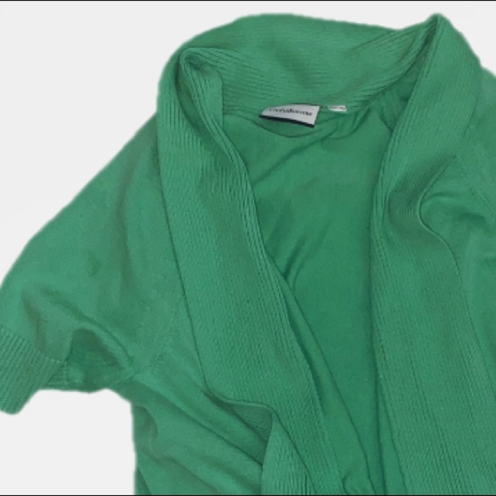 Green y2k Cardigan